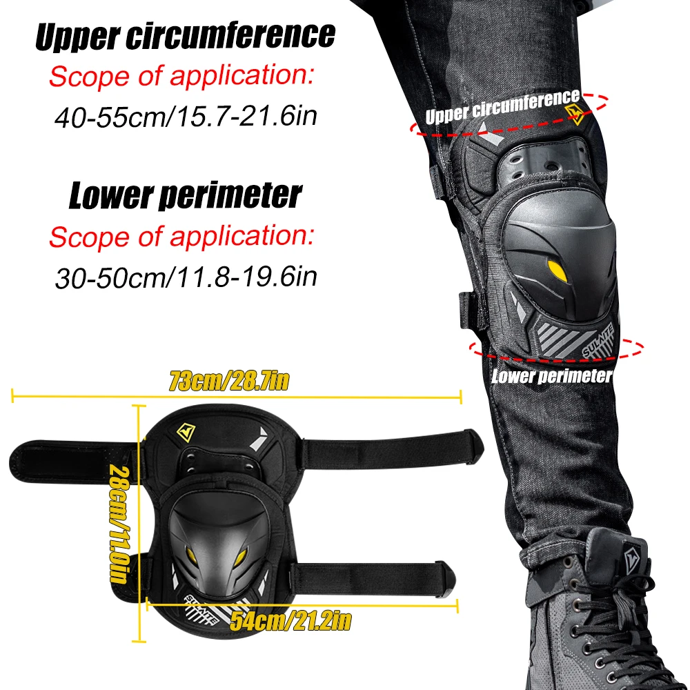 1Pair Motorcycle Riding Knee P - Mountain Biking Elbow Pads 评论和价格