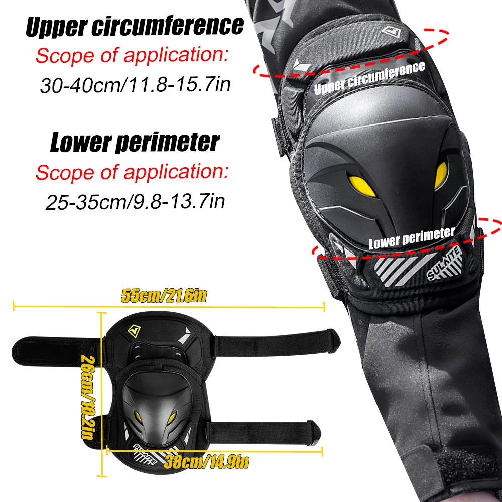 1Pair Motorcycle Riding Knee P - Mountain Biking Elbow Pads 评论和价格