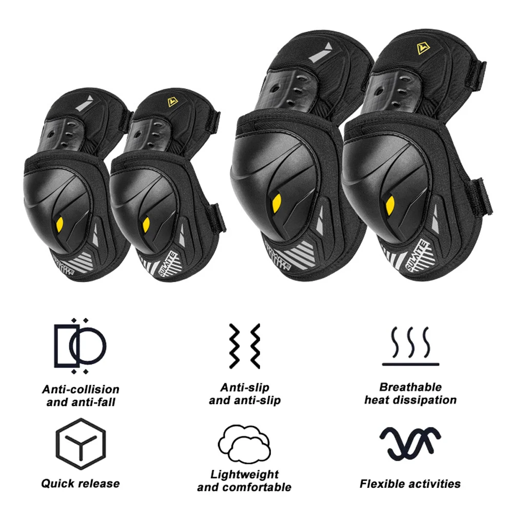 1Pair Motorcycle Riding Knee P - Mountain Biking Elbow Pads 评论和价格