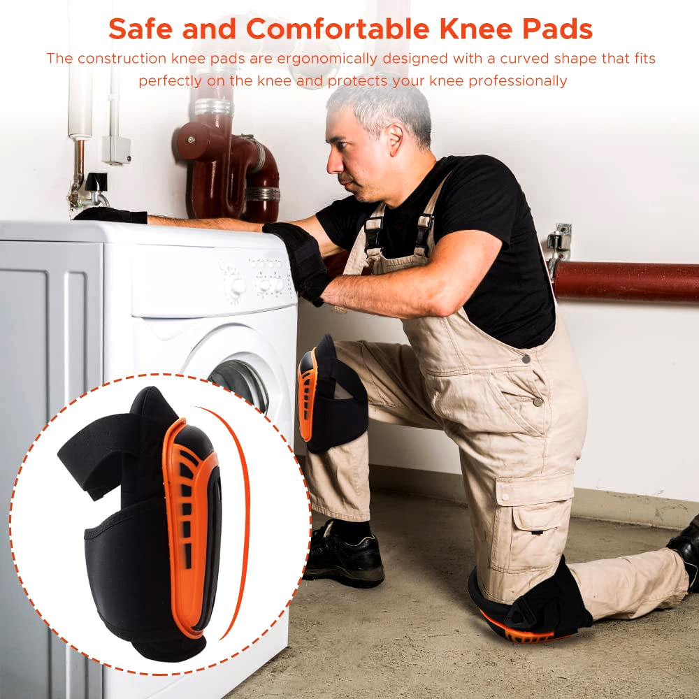 1Pair Work Knee Pads Construct - Mountain Biking Elbow Pads 评论和价格