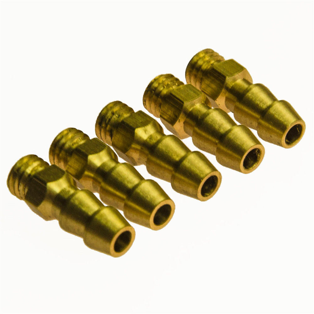 AXSPEED 5Pcs M4 M5 M6 Threaded - Spoke Nipple Brass 评论和价格