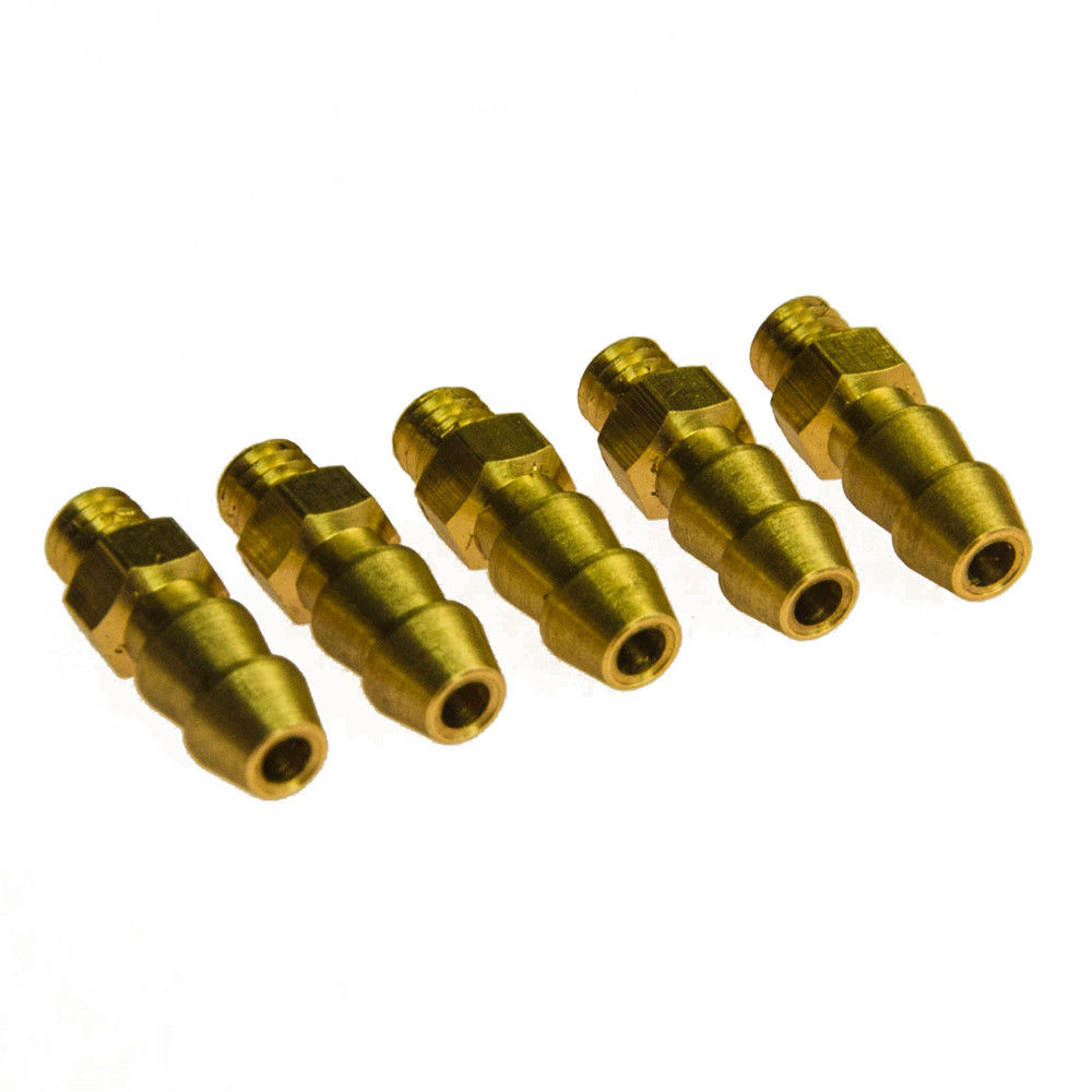 AXSPEED 5Pcs M4 M5 M6 Threaded - Spoke Nipple Brass 评论和价格
