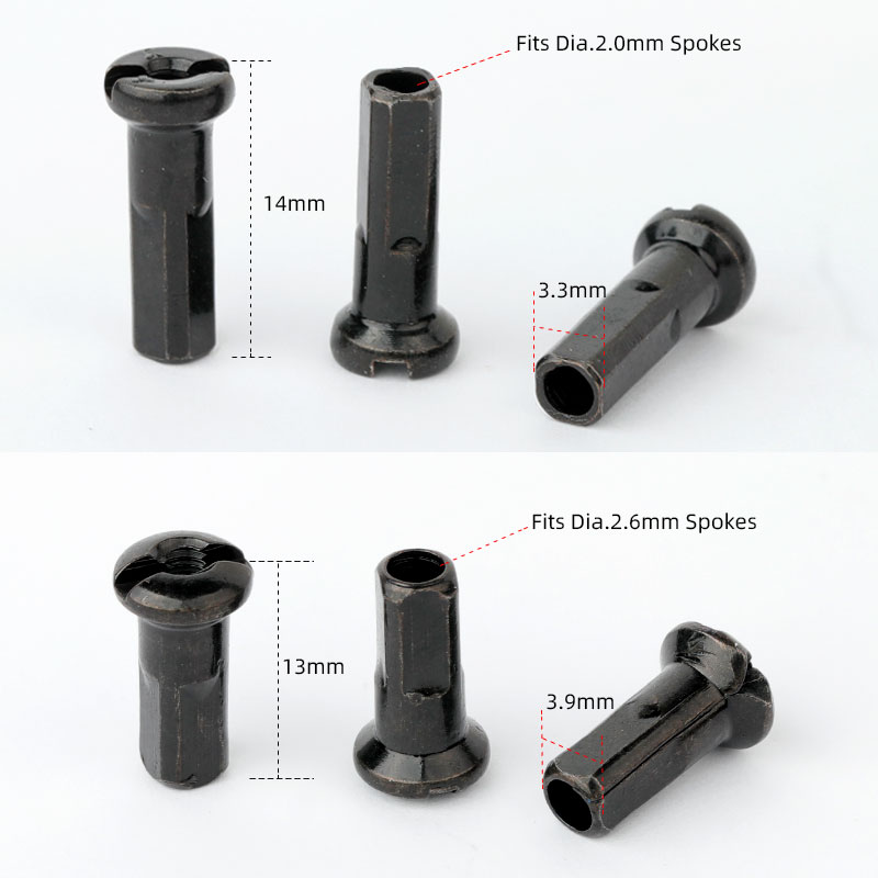 20/50PCS Brass Spoke Nipples 1 - Spoke Nipple Brass 评论和价格