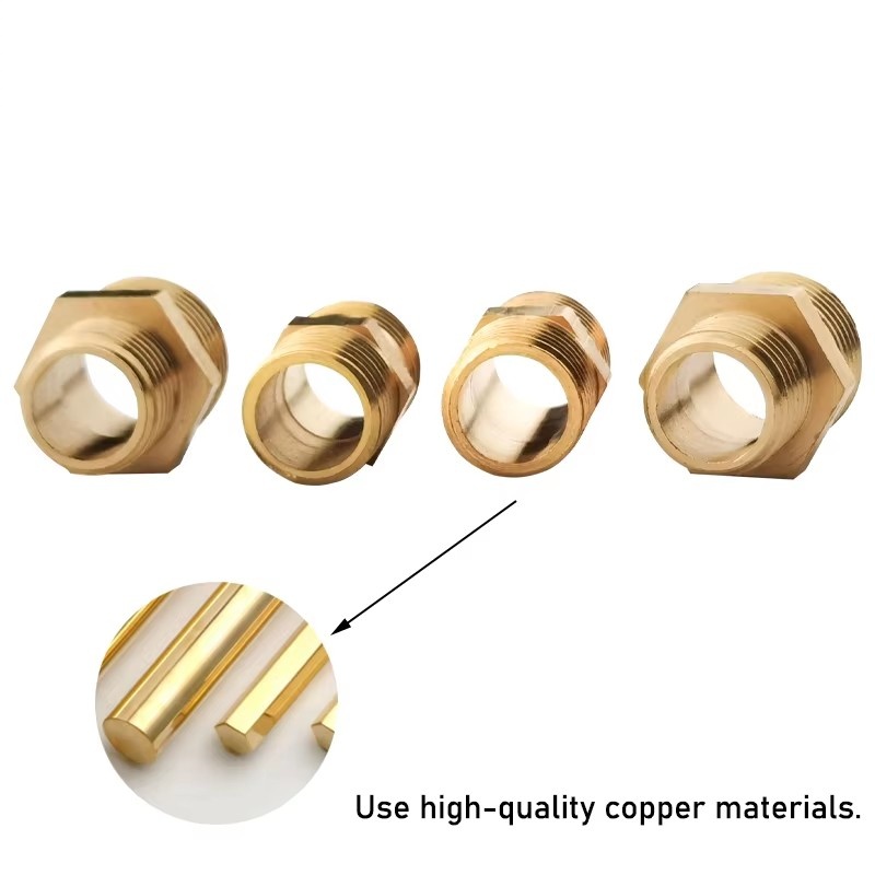 Brass Pipe Hex Nipple Fitting  - Spoke Nipple Brass 评论和价格