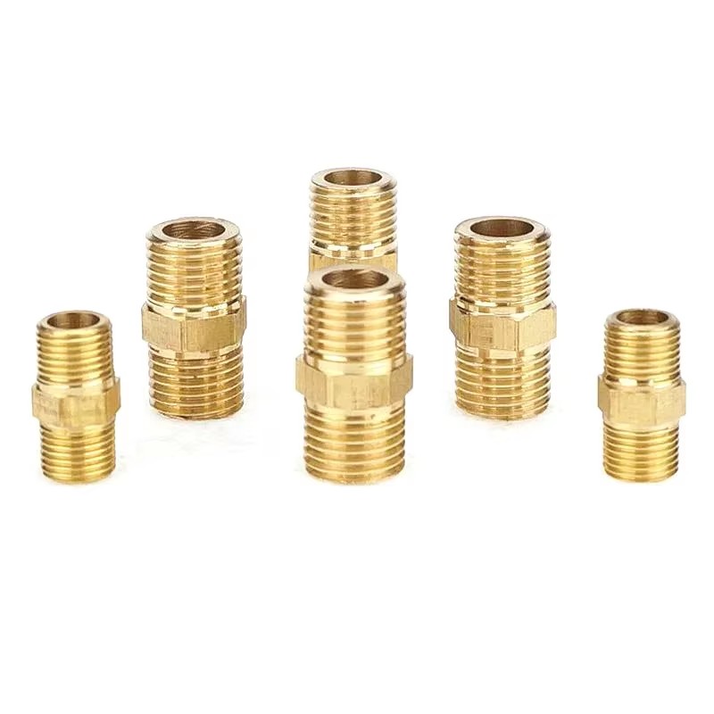 Brass Pipe Hex Nipple Fitting  - Spoke Nipple Brass 评论和价格